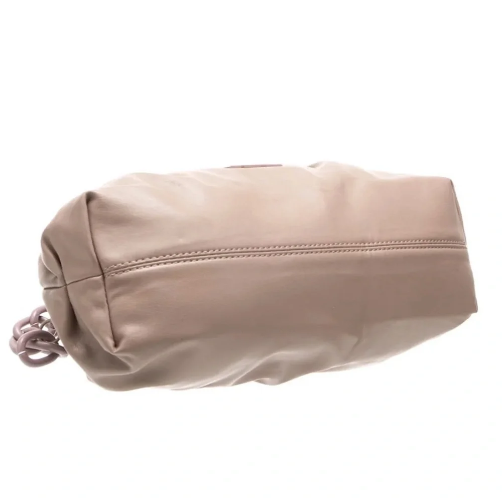 NWT Badgley Mischka Wrapped Frame Clutch Purse Bag in Grey - Picture 5 of 6